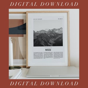 Jehovah Nissi Poster - Digital Download