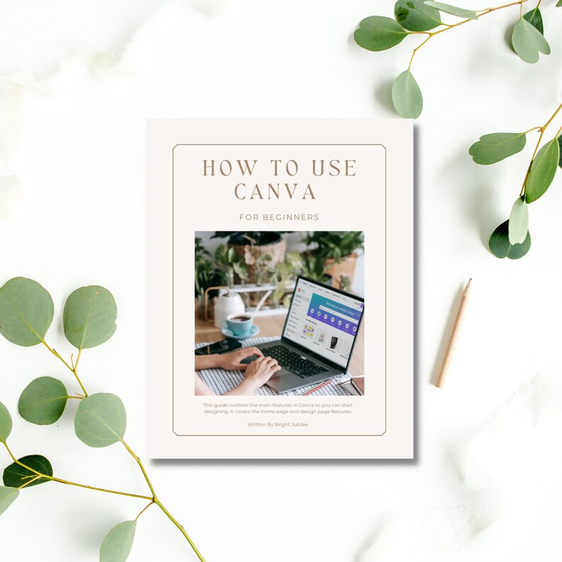 How to Use Canva Guidebook / Sell Editable Canva Templates / Etsy