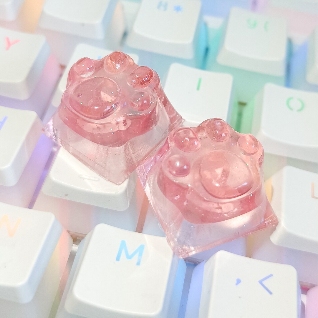 Cat Paw Keycaps Set of 4 Etsy