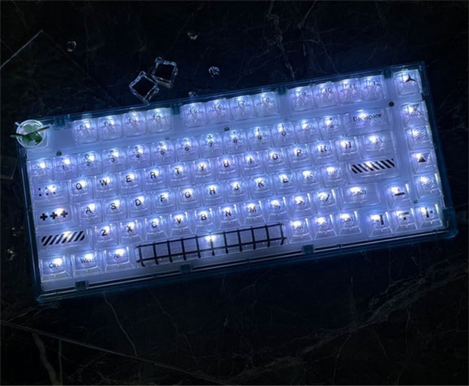 138pcs Transparent Clear Puddingstyle Keycaps PBT Keycap Etsy