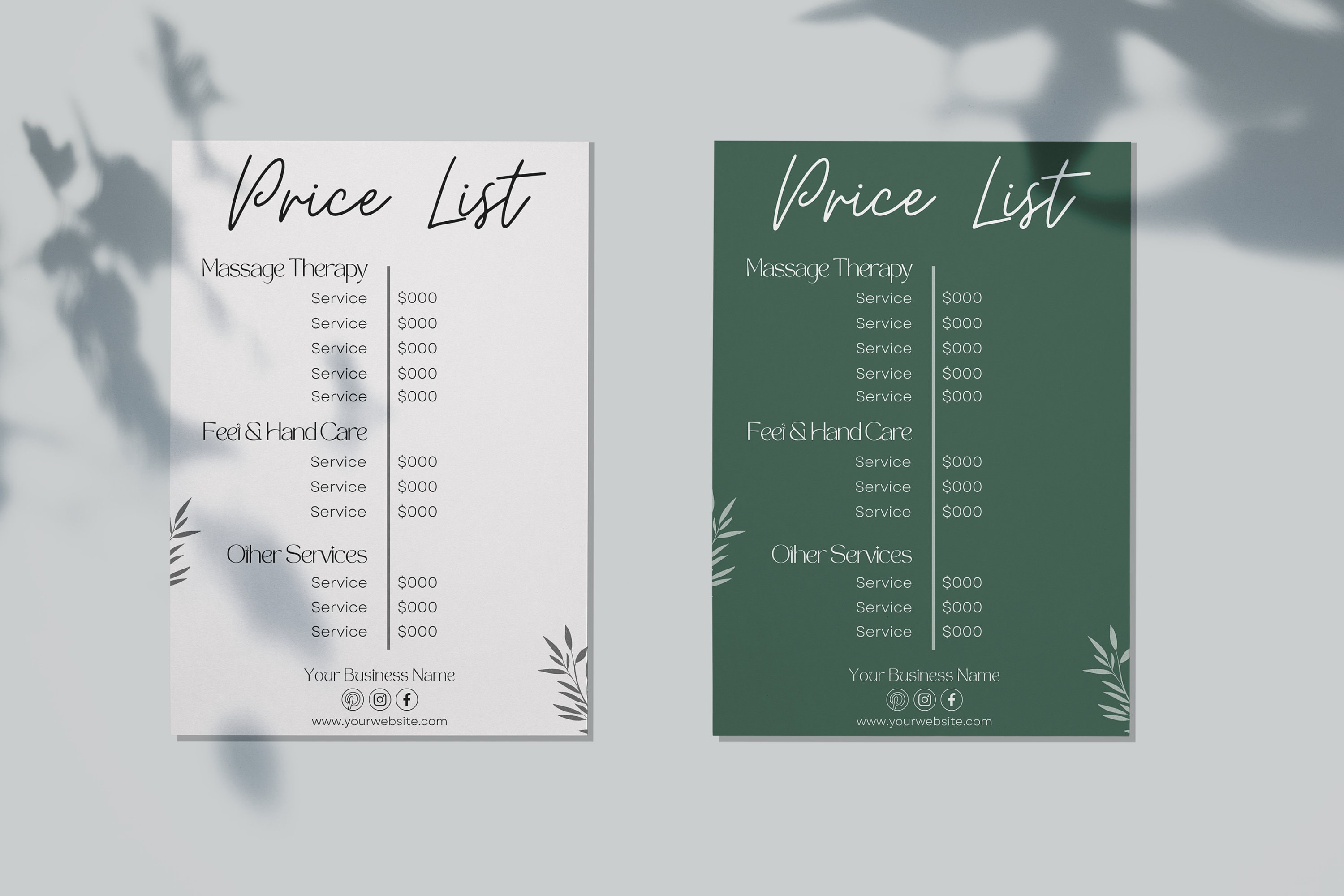 Massage prices deals