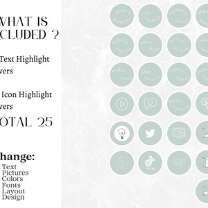 25 Highlight covers for Cleaning Businesses in white and mint color