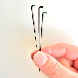 Felting Needles, #36 Triangular Regular, #36T, Color Coded, Large Felting Needle, Craft Supply, Fiber Art, Wool Crafting