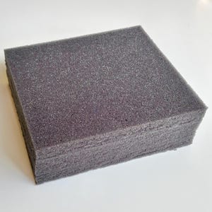 Needle Felting Mat,  2&quot; Thick Foam Pad, Felting Surface, Long Lasting High-Density Foam, Felting Supply, Fiber Art and Craft Tool