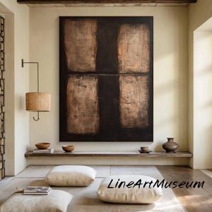 Brown Beige Abstract Painting,Brown Wabi Sabi Wall Art,Contemporary Art,Scandinavian Art,Brown Acrylic Painting,Neutral Brown Wall Art