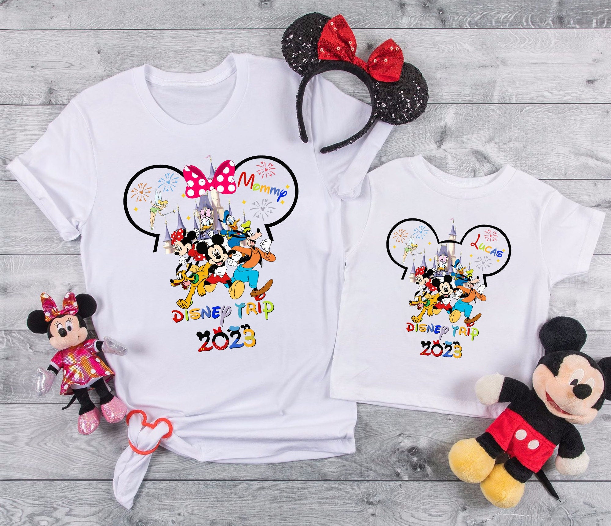 Discover Personalized Disney Trip 2023 Shirt, Disney Trip 2023 Shirt, Disneyland Vacation 2023 Shirt