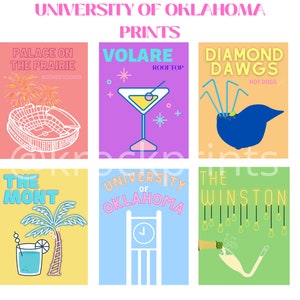 UNIVERSITY OF OKLAHOMA Art Prints