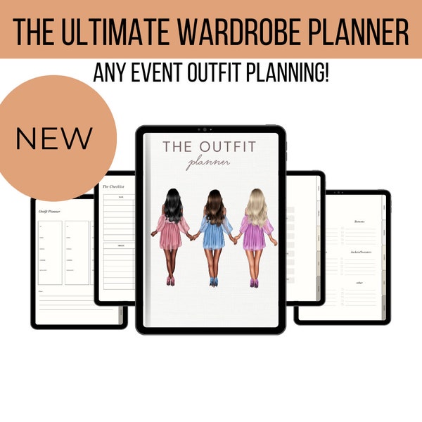Wedding Wardrobe Planner Etsy