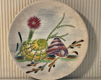 Masons South Seas vintage schelpijzerstenen bord