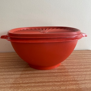 Tupperware Burnt Orange Servalier 836 Pojemnik