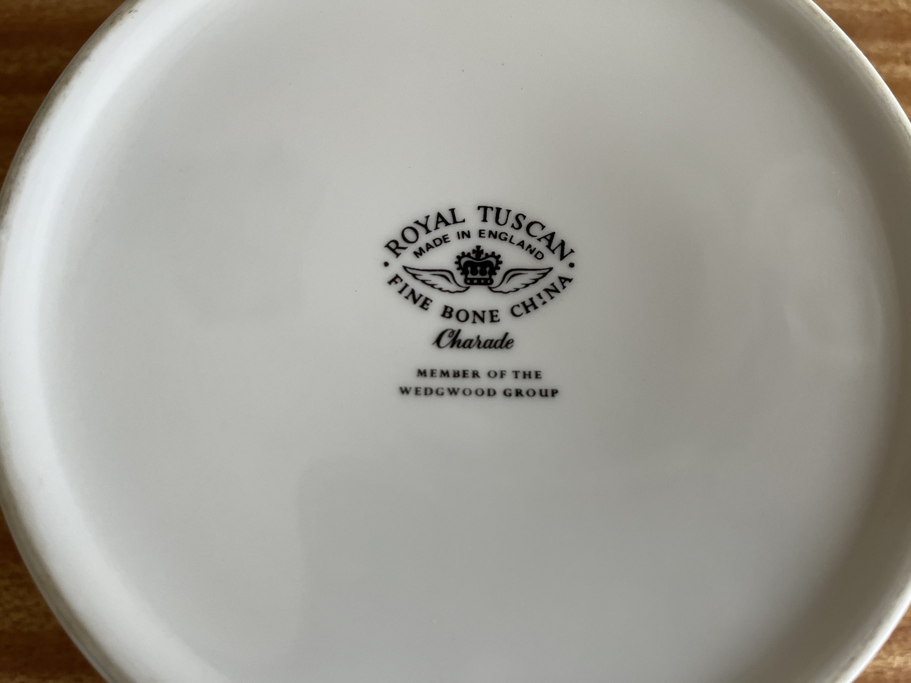 Royal Tuscan China Pattern Numbers