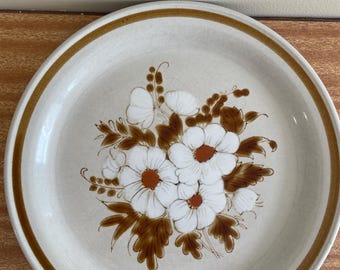 Dried Flowers Mountain Wood Collection Stoneware Single Dinner Plate 6 available