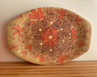 ベッサマー メルマック フローラル サービング プレート - Etsy 日本