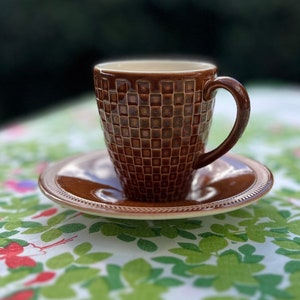 Wedgwood Demitasse Cup & Saucer Set of Five Hand Painted Enamel Flower  Trellis Birds 1870-1900