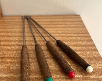 Set of Four Vintage Fondue Forks