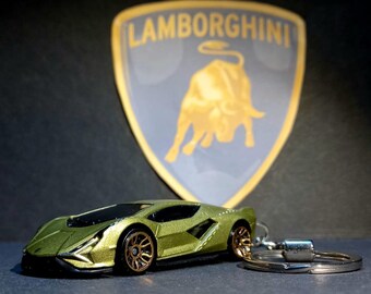 Lamborghini Key Chain - Etsy