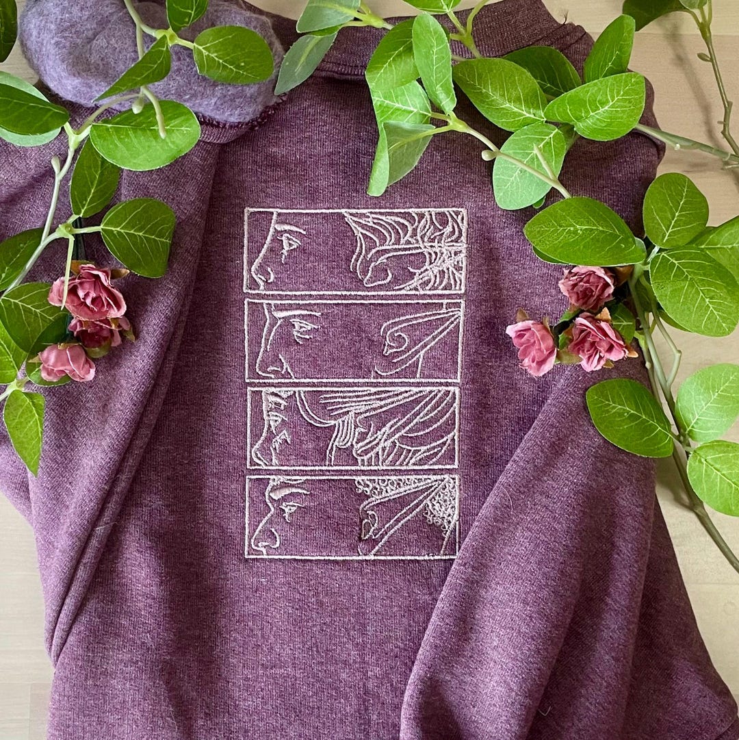 Custom Rooks Dragon Age Veilguard Custom Rook Embroidered Sweatshirt — Minimalist ...