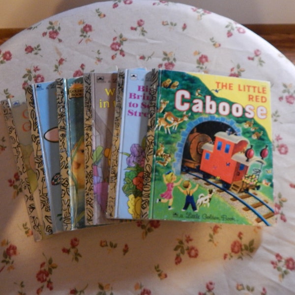 Little Golden Books, Book Lot, Build Your Library, Golden Books, Classics, Build Your Library, sesame street, big bird,