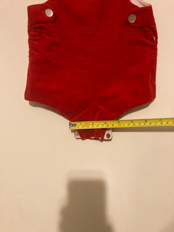 Toddle tyke size medium red made in the USA 100% … - image 7