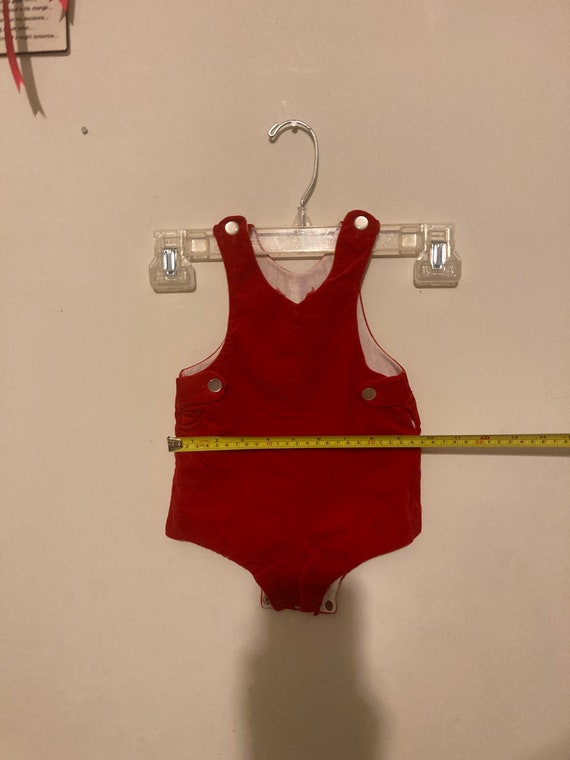 Toddle tyke size medium red made in the USA 100% … - image 2