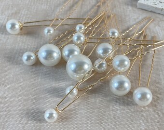 18pcs Pearl Bridal Hair Pins,Wedding Hair Pins,Bridal Jewelry,Hair Piece,Wedding Hair Accessories,Hair Pins Set,Bridesmaid Accessories,UK