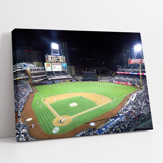 Petco Park Stadium Canvas San Diego Padres Wall Art Etsy