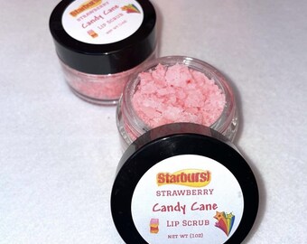 Starburst Lip Scrubs - Strawberry 1oz