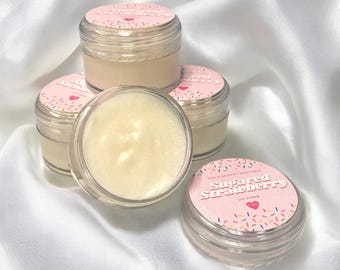 Sugared Strawberry Lip Scrub 1.5oz