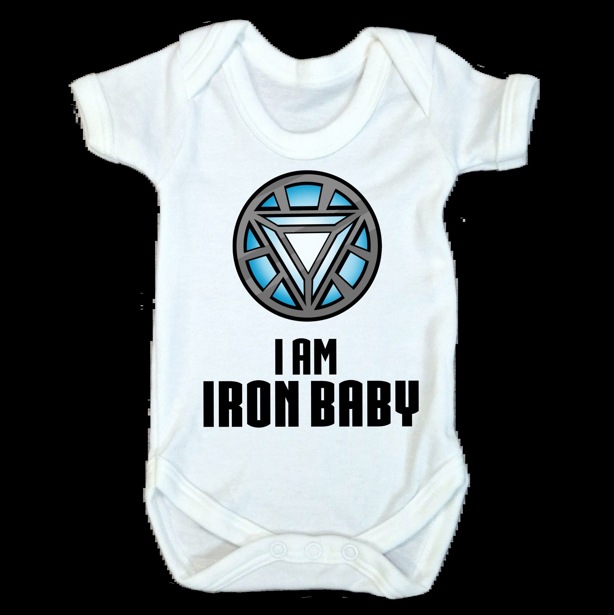 Iron Man Baby Grow Marvel Avengers Unisex Baby Shower Gift