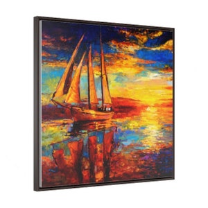 Sunset Oil Painting
