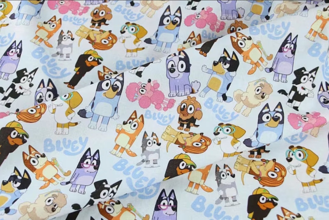 Bluey Gift Wrap Bluey Wrapping Paper Bluey Birthday Bluey Etsy UK