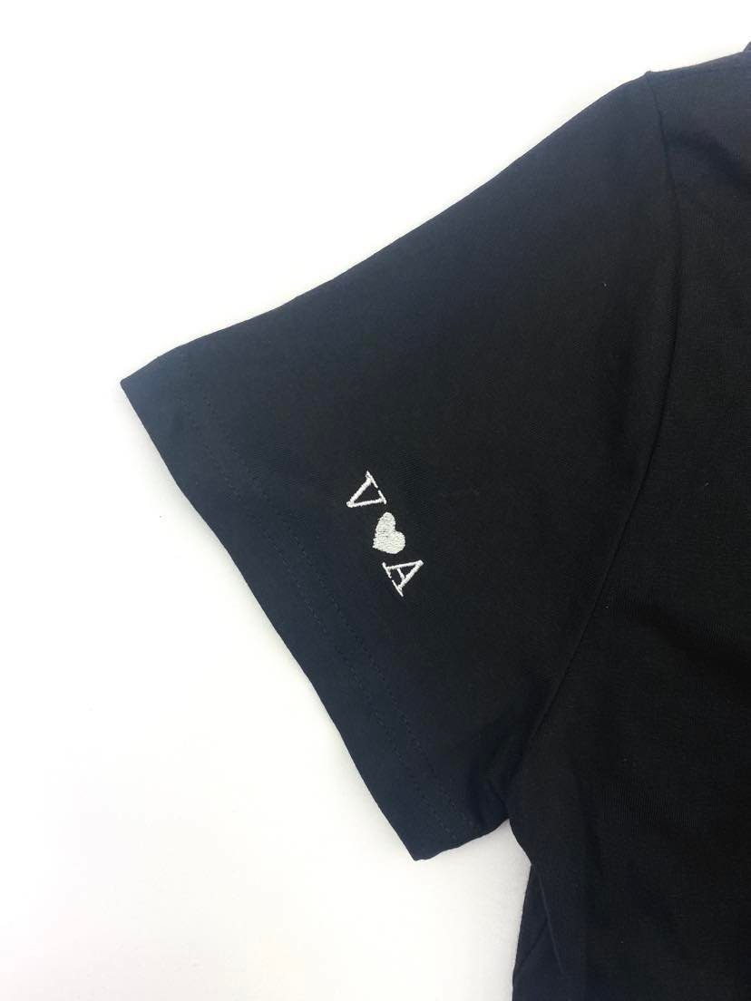 Tunique Pause Café Taille 40 - T-shirt Doublé Mesh Coloré Brodé - Style Jean Décontracté