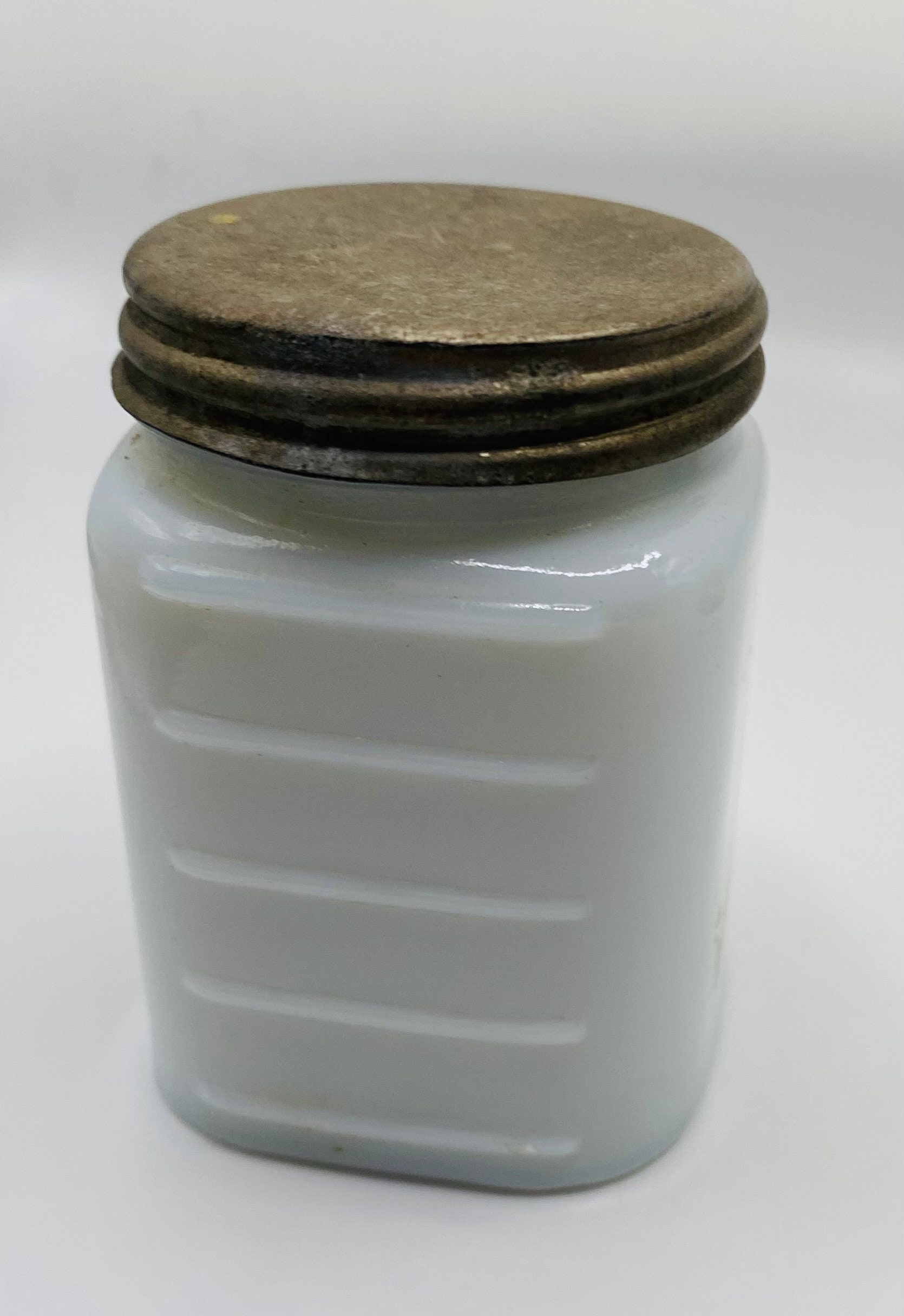 Vintage Drug Store Milk Glass Jar Resinol Medicine Bottle Ointment Pharmacy  Super-lanolated Medicinal Skin Ointment -  Denmark