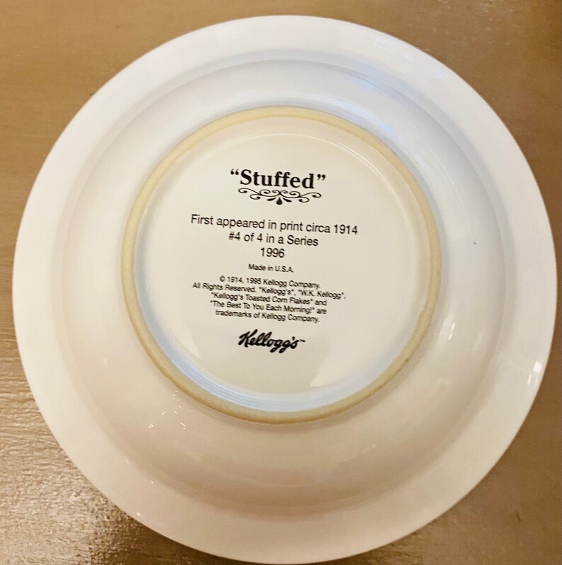 Kelloggs 90th Anniversary Cereal Bowls Set of 4 Official Etsy