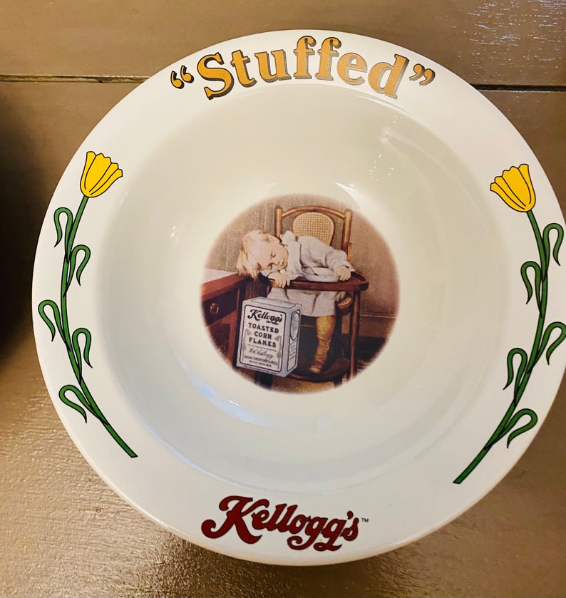 Kelloggs 90th Anniversary Cereal Bowls Set of 4 Official Etsy