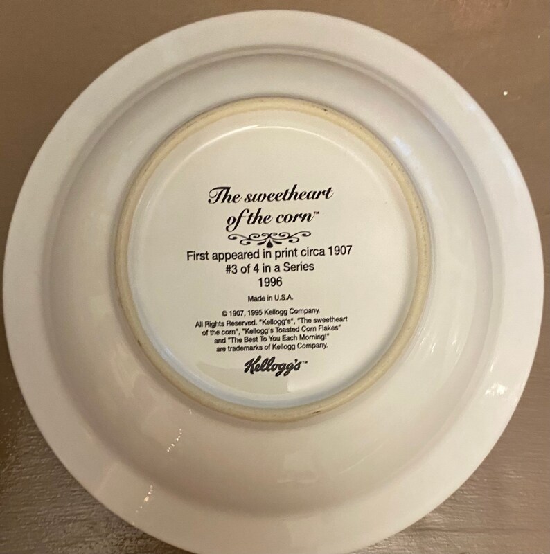 Kelloggs 90th Anniversary Cereal Bowls Set of 4 Official Etsy