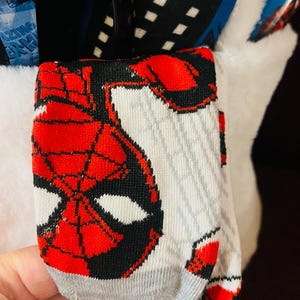 Spiderman Easter bundle soft throw 50 by 70 cloud pillow ,chalk,kite,mug and bubble wand image 5