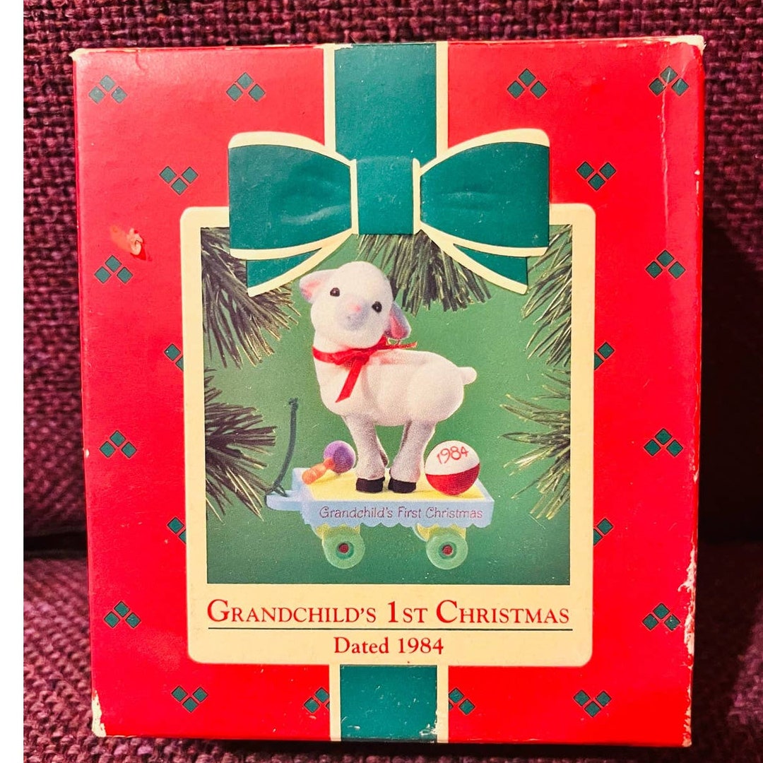 Hallmark Grandchild’s First Christmas 1984 - Etsy