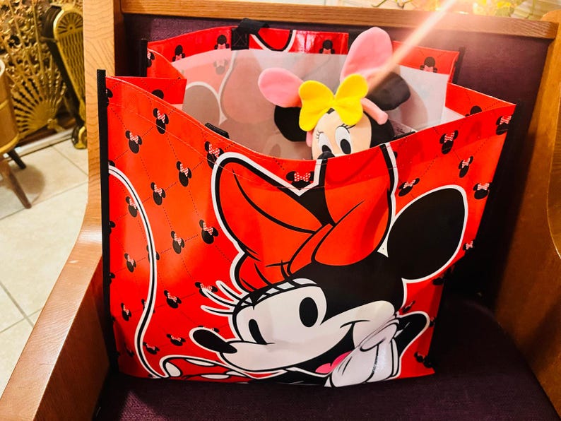 Minnie Mouse Adorable Bundle 40 BY 50 baby throw Easter Plush sand bucket image 6