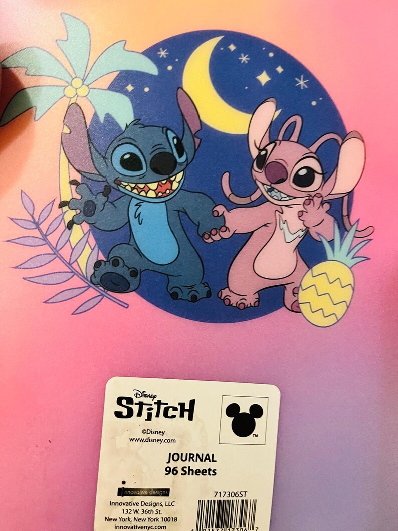 Stitch and Angel adorable bundle 40 by 50 baby throw Matching pillow Angel plush image 8