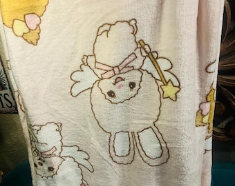 Monchichi Love HappyAngel 50 by 70 throw super soft and adorable