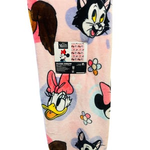 Minnie Mouse large Easter bundle with 50x70 pink soft throw, medium Minnie plush image 2