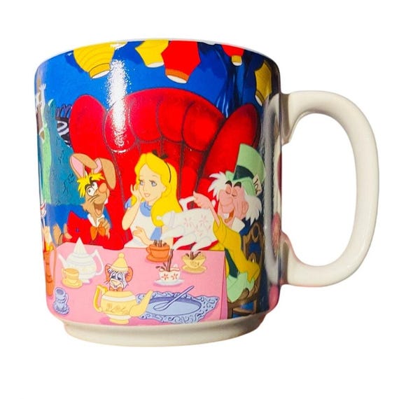 Alice in Wonderland Mug From Disney Store Super Adorable - Etsy