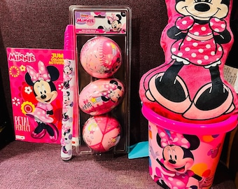 Minnie Mouse sand bucket bundle