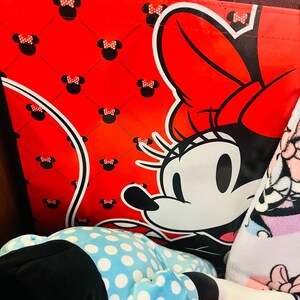 Minnie mouse sand bucket 50 x 70 soft adorable throw large mini pillow plush image 8