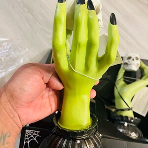 Martha Stewart set of two candleholders for Halloween display image 3