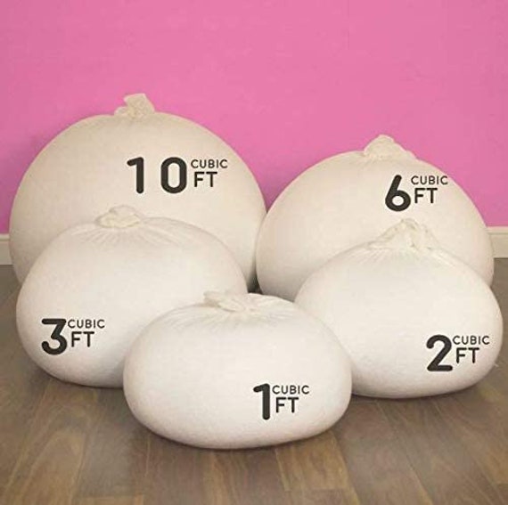 5 Cubic Foot Polystyrene Bean Bag Refills