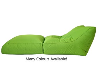 EXTRA LARGE Beanbag Bed Chair Adult Different Colours Indoor Outdoor Weatherproof Seat Comes Filled