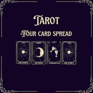 Tarotlegging: 4 kaarten, dezelfde dag