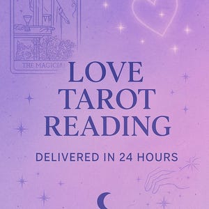 Love Tarot Reading | 3 card Insight | Relationship Clarity | Same Day Delivery | Intuitive Message Within 24 hours